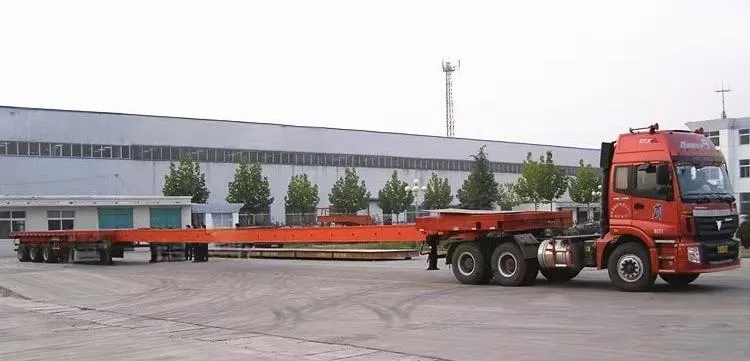 45 mts Length Extendable Trailers for Blade manufacture 45 mts Length Extendable Trailers for Blade manufacture