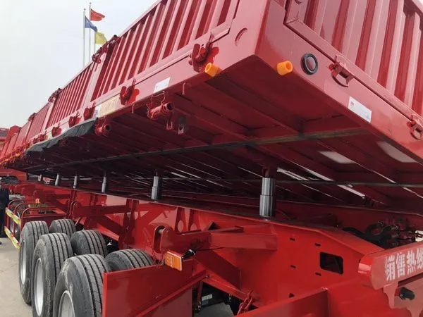 side dumping trailer show side dumping trailer show