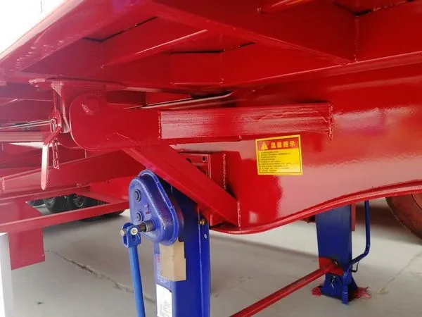 side lifting dump trailer detail side lifting dump trailer detail
