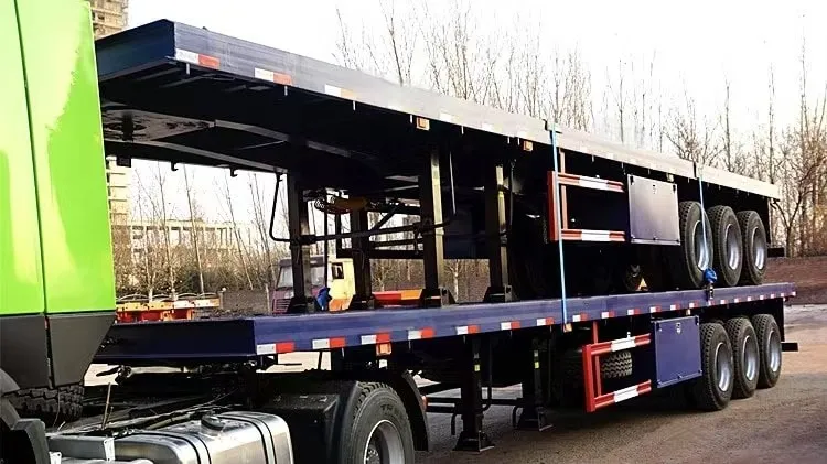 3 Axle Flatbed Rgn Extendable Trailer manufacturer 3 Axle Flatbed Rgn Extendable Trailer manufacturer