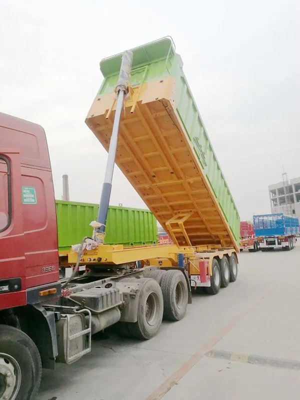 कंटेनर डंप ट्रेलर