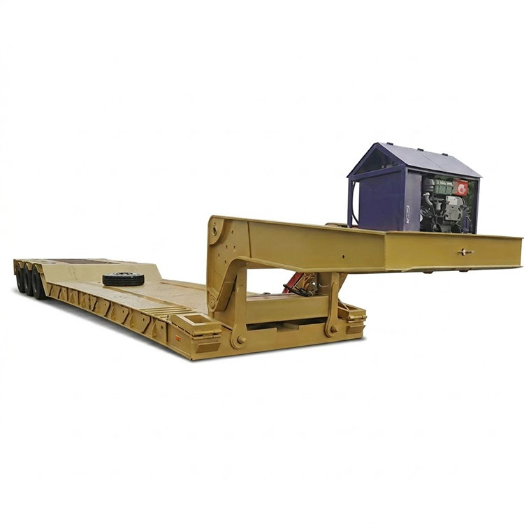 150 टन डिटेचेबल गूज़नेक ट्रेलर