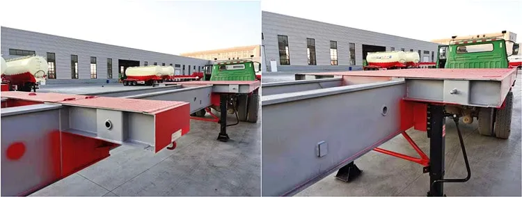 Tri Axle Extendable Flat Trailer manufacturer Tri Axle Extendable Flat Trailer manufacturer