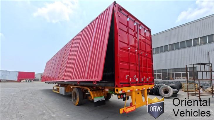 Wing Van Box Semi Trailer factory